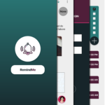 RemindMe mobile app concept UX/ UI